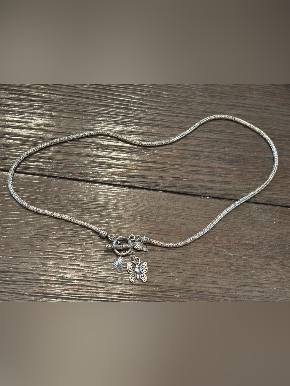 Silver necklace